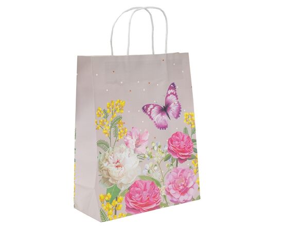 Подарочный пакет "Весенний сад", 24*30,5 см * Рандомный выбор дизайна, изображение 4 ᐒ купить на  ❤ Like7km.com.ua