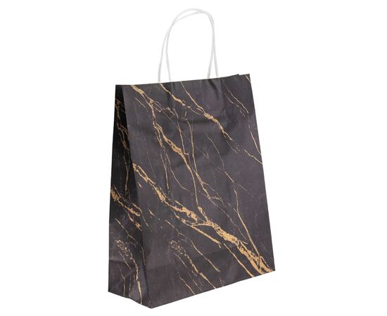 Подарочный пакет "Мрамор", 24*30,5 см * Рандомный выбор дизайна, изображение 3 ᐒ купить на  ❤ Like7km.com.ua