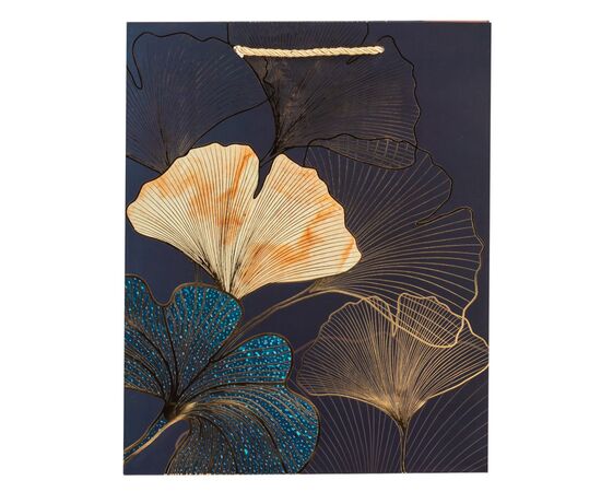 Подарочный пакет "Золотое гинкго", 26*32 см * Рандомный выбор дизайна, изображение 4 ᐒ купить на  ❤ Like7km.com.ua