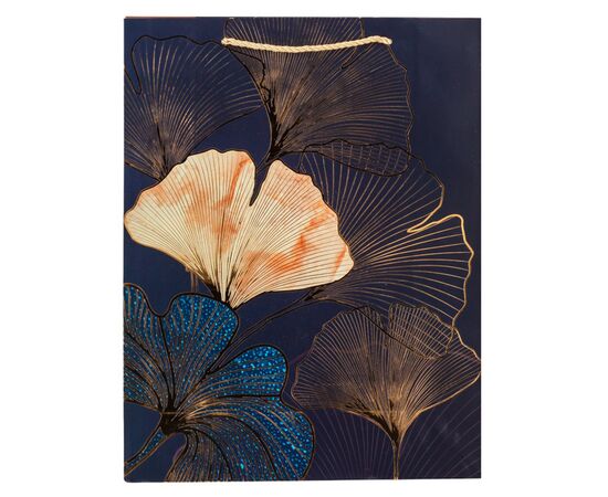 Подарочный пакет "Золотое гинкго", 31*40 см * Рандомный выбор дизайна, изображение 4 ᐒ купить на  ❤ Like7km.com.ua