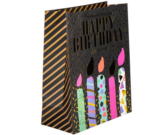Подарочный пакет "День Рождения", 44*31*12 см, изображение 2 ᐒ купить на  ❤ Like7km.com.ua