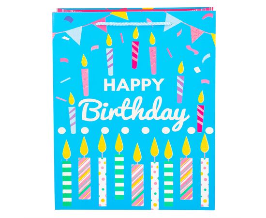 Подарочный пакет "Праздник", 32*26*12 см, изображение 4 ᐒ купить на  ❤ Like7km.com.ua