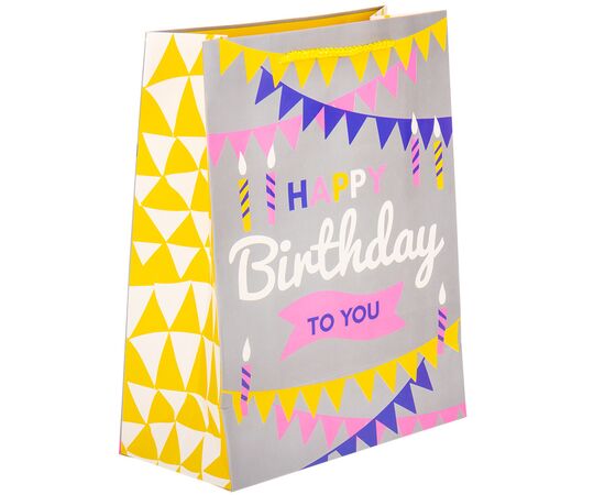 Подарочный пакет "Праздник", 44*31*12 см, изображение 2 ᐒ купить на  ❤ Like7km.com.ua