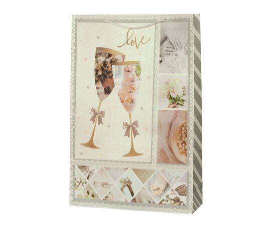 Подарочный пакет "Wedding" XXL, изображение 5 ᐒ купить на  ❤ Like7km.com.ua
