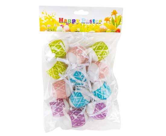 Набор мини крашенок "Easter", 12 шт., изображение 2 ᐒ купить на  ❤ Like7km.com.ua