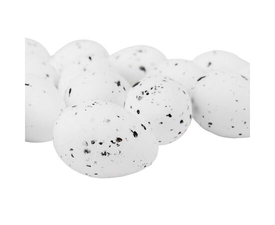 Набор мини крашенок "Перепелиные яички", белые, 24 шт., изображение 3 ᐒ купить на  ❤ Like7km.com.ua