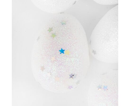 Набор мини пасхальных яиц "Звезды", 18 шт, изображение 2 ᐒ купить на  ❤ Like7km.com.ua