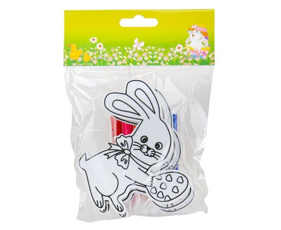 Набор кроликов с фломастерами "Раскраска", 3 шт., изображение 2 ᐒ купить на  ❤ Like7km.com.ua