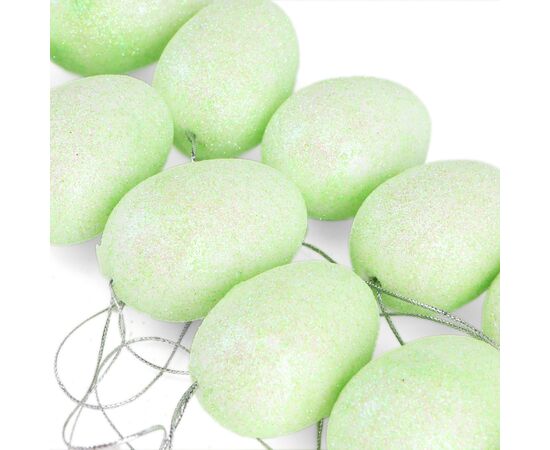 Декоративные крашанки нежно-зеленые, 6 см, изображение 2 ᐒ купить на  ❤ Like7km.com.ua