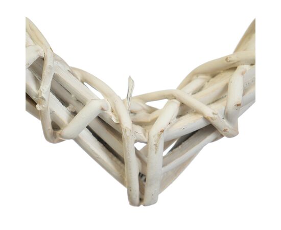 Венок подвесной из лозы "Вечная любовь" 20*20 см, изображение 2 ᐒ купить на  ❤ Like7km.com.ua