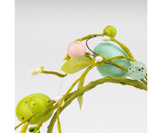 Декоративный венок «Пасхальный», 9 см, изображение 2 ᐒ купить на  ❤ Like7km.com.ua