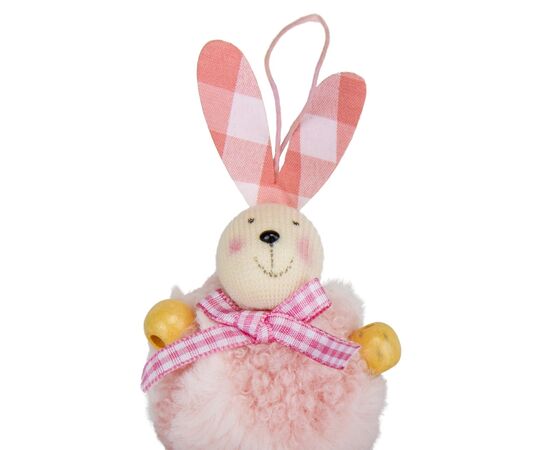 Подвесная фигурка "Кролица", розовая, 15,5 см., изображение 2 ᐒ купить на  ❤ Like7km.com.ua