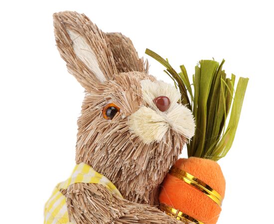 Кролик с морковкой, 14 см, изображение 3 ᐒ купить на  ❤ Like7km.com.ua