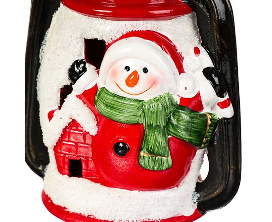 Фигурка "Фонарик со снеговиком", изображение 2 ᐒ купить на  ❤ Like7km.com.ua