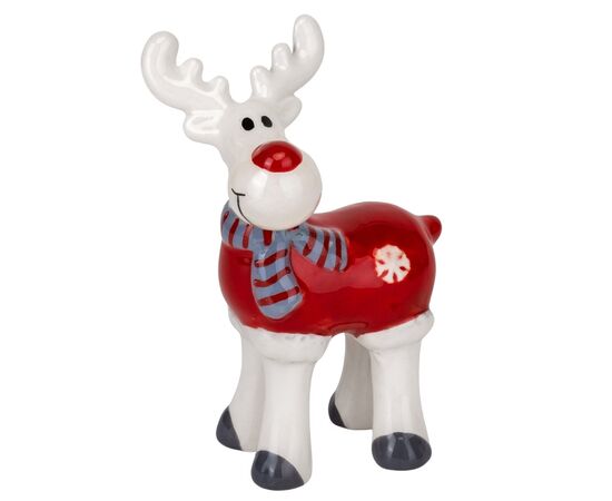 Фигурка "Рождественский олень", 11,5 см, изображение 2 ᐒ купить на  ❤ Like7km.com.ua