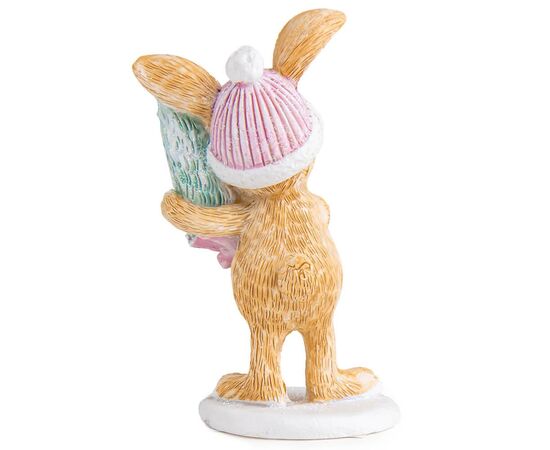Статуэтка "Кролик с елкой", 10 см, изображение 2 ᐒ купить на  ❤ Like7km.com.ua