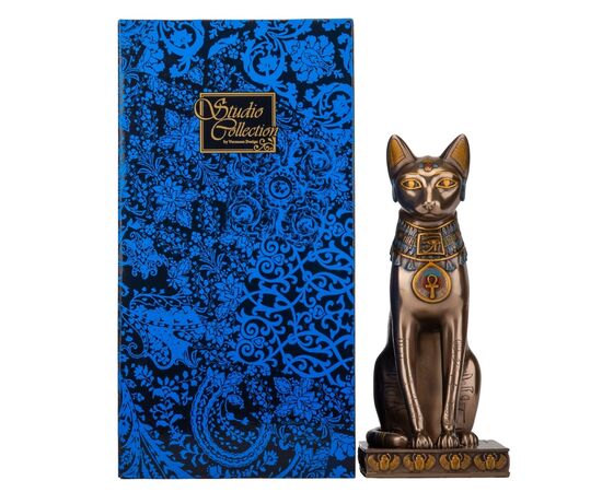Статуэтка "Египетская кошка" (30 см) VERONESE, изображение 2 ᐒ купить на  ❤ Like7km.com.ua