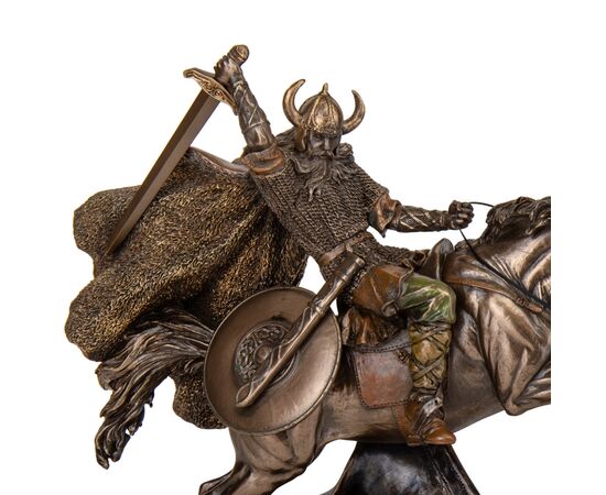 Статуэтка "Викинг на коне" (26 см) VERONESE, изображение 4 ᐒ купить на  ❤ Like7km.com.ua