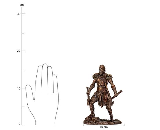 Статуетка "Викинг", 16 см VERONESE, изображение 6 ᐒ купить на  ❤ Like7km.com.ua