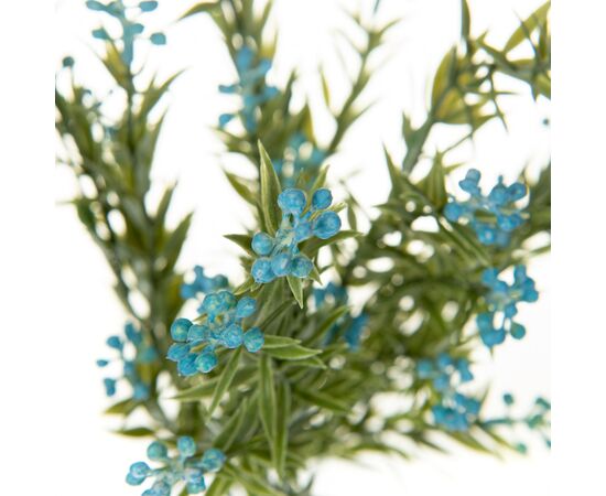 Искусственная зелень, голубая, изображение 2 ᐒ купить на  ❤ Like7km.com.ua