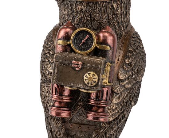 Статуэтка "Сова Стимпанк" (15.5 см) VERONESE, изображение 6 ᐒ купить на  ❤ Like7km.com.ua