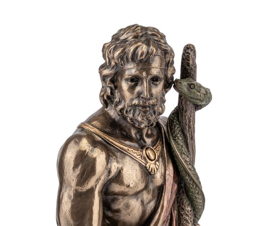 Статуэтка "Асклепий"  VERONESE, изображение 4 ᐒ купить на  ❤ Like7km.com.ua