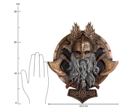 Картина "Викинг", 26 см VERONESE, изображение 4 ᐒ купить на  ❤ Like7km.com.ua