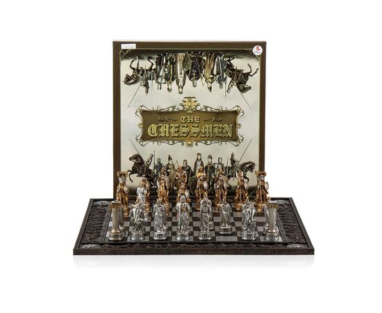 Набор шахмат "Греция", черная доска, 43,3 * 43,3 см  VERONESE, изображение 6 ᐒ купить на  ❤ Like7km.com.ua