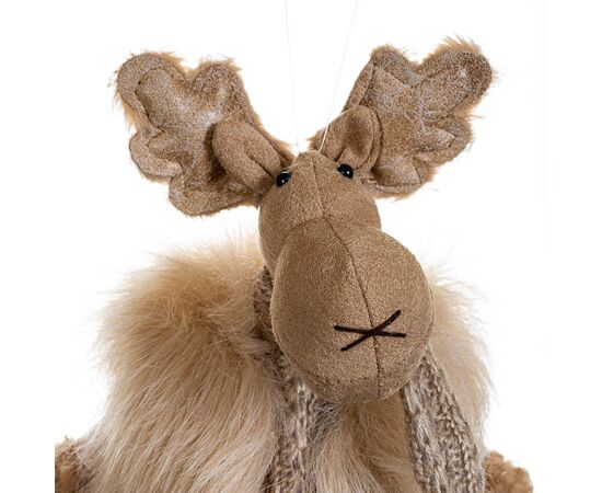 Фигурка декоративная (подвеска) "Олень" мальчик в коричневом, изображение 3 ᐒ купить на  ❤ Like7km.com.ua