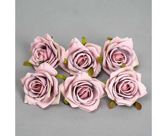 Головка розы 4 см. *Рандомный выбор цвета, изображение 2 ᐒ купить на  ❤ Like7km.com.ua