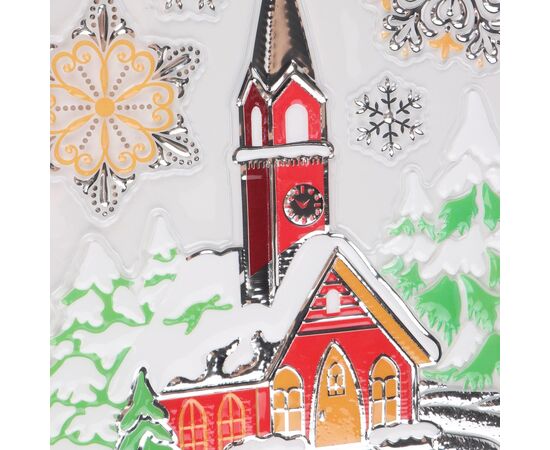 Наклейки "Счастливого Рождества" цветные, изображение 3 ᐒ купить на  ❤ Like7km.com.ua