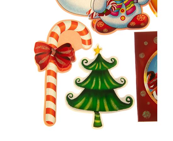 Набор наклеек "Милый снеговик" * случайный выбор дизайна, изображение 2 ᐒ купить на  ❤ Like7km.com.ua