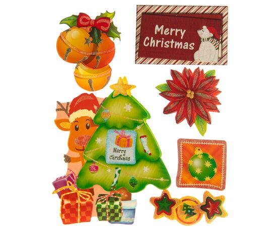 Набор наклеек "Милый снеговик" * случайный выбор дизайна, изображение 4 ᐒ купить на  ❤ Like7km.com.ua