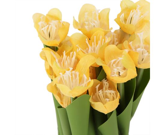 Букет тюльпанов, желтые, изображение 2 ᐒ купить на  ❤ Like7km.com.ua