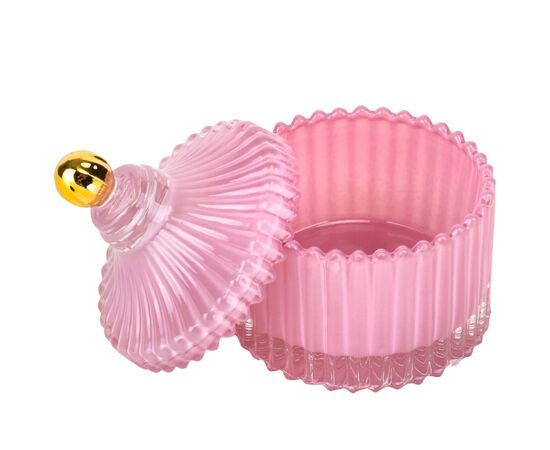 Емкость для хранения "Ария", розовая, 9 см, изображение 2 ᐒ купить на  ❤ Like7km.com.ua