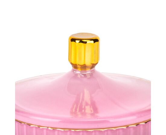 Емкость для хранения "Коффа", розовая, 11 см, изображение 2 ᐒ купить на  ❤ Like7km.com.ua