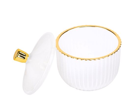 Емкость для хранения "Коффа", белая, 11 см, изображение 2 ᐒ купить на  ❤ Like7km.com.ua