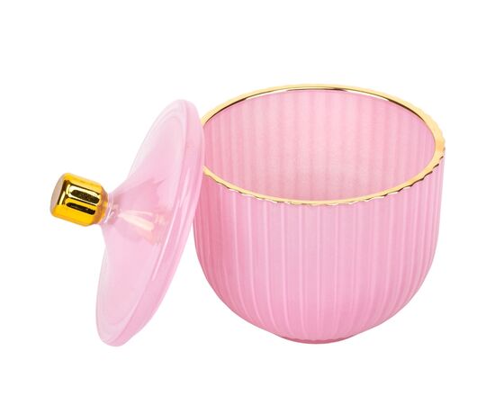 Емкость для хранения "Коффа", розовая, 13 см, изображение 3 ᐒ купить на  ❤ Like7km.com.ua