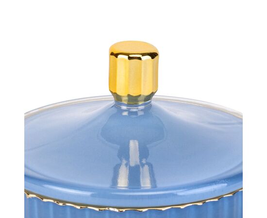 Емкость для хранения "Коффа", синяя, 13 см, изображение 2 ᐒ купить на  ❤ Like7km.com.ua