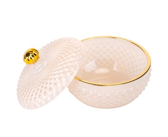 Емкость для хранения "Ладо", бежевая, 9,5 см, изображение 2 ᐒ купить на  ❤ Like7km.com.ua