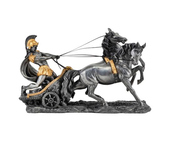 Статуэтка "Римский воин на колеснице" (17 см)  VERONESE, изображение 2 ᐒ купить на  ❤ Like7km.com.ua