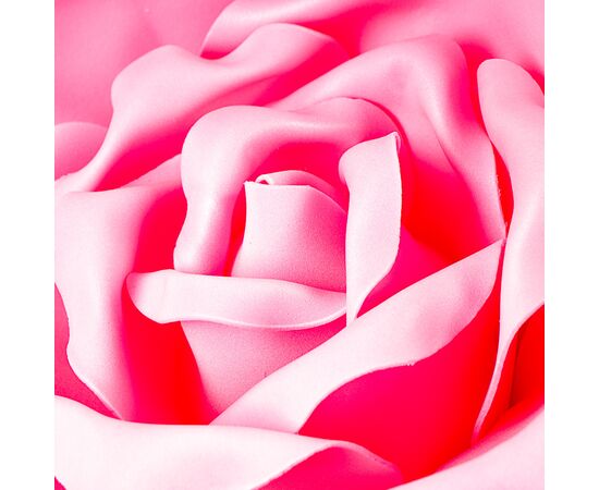 Цветок для фотозоны розовый 28 см (средний), изображение 3 ᐒ купить на  ❤ Like7km.com.ua