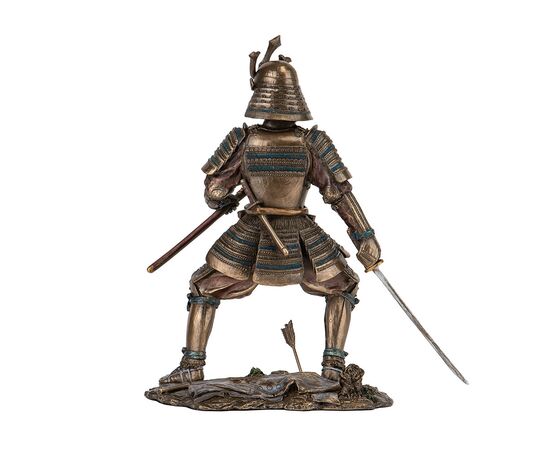 Статуэтка "Самурай с катанами", 23 см VERONESE, изображение 2 ᐒ купить на  ❤ Like7km.com.ua