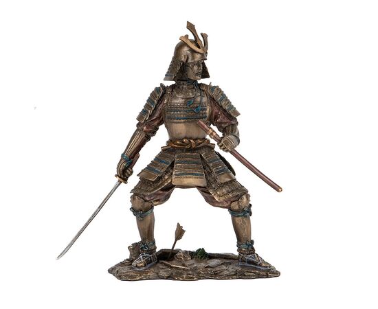 Статуэтка "Самурай с катанами", 23 см VERONESE, изображение 4 ᐒ купить на  ❤ Like7km.com.ua