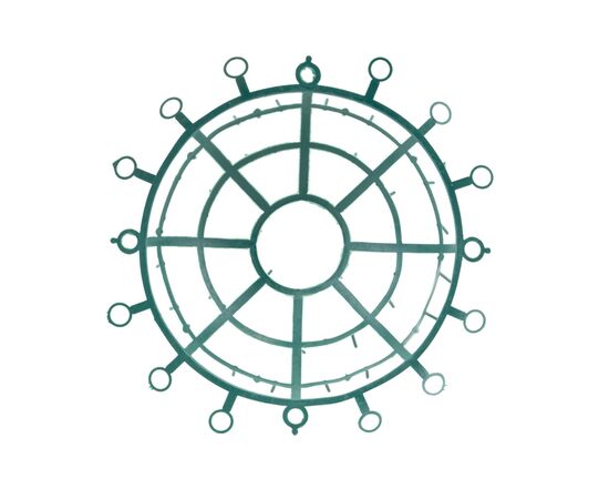 Флористическая основа "Полусфера", 20,5*9,5 см, изображение 2 ᐒ купить на  ❤ Like7km.com.ua