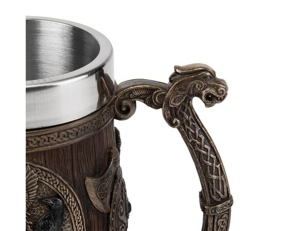 Пивной бокал "Викинг", 600 мл, 14,5 см VERONESE, изображение 3 ᐒ купить на  ❤ Like7km.com.ua