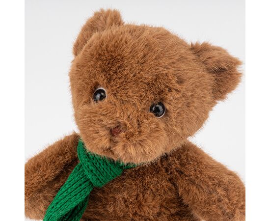 Мягкая игрушка "Мишка с зеленым шарфом", 31 см, изображение 2 ᐒ купить на  ❤ Like7km.com.ua