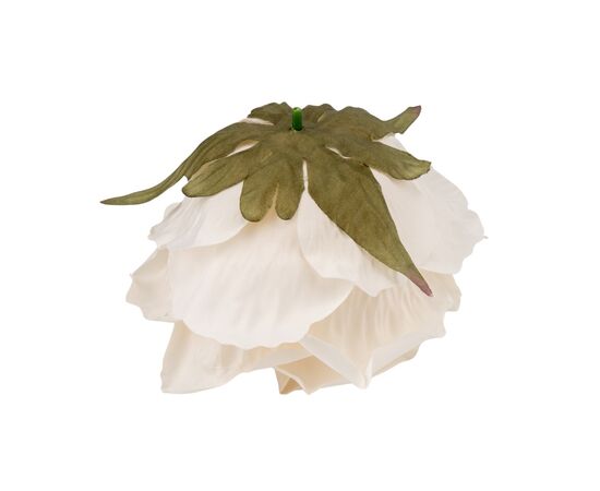 Головка розы, кремовая, 11 см, изображение 3 ᐒ купить на  ❤ Like7km.com.ua