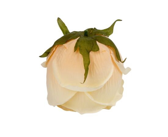 Головка розы, бежевая, 11 см, изображение 3 ᐒ купить на  ❤ Like7km.com.ua