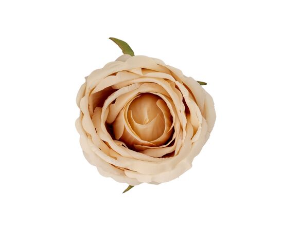 Головка розы, бежевая, 9 см, изображение 2 ᐒ купить на  ❤ Like7km.com.ua